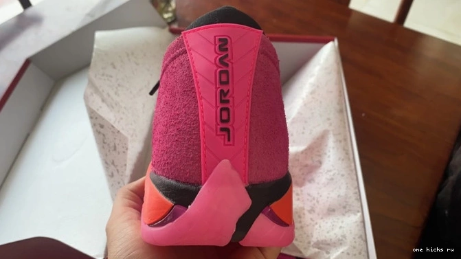Rep Onekick (W) Jordan Low Retro 14 Pink Shocking DH4121-600 0704
